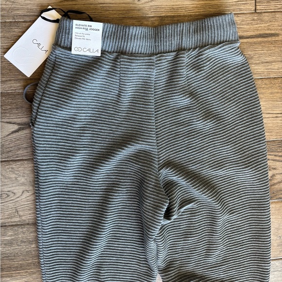 CALIA Women's Elevate Rib Jogger Dark Heather Grey Size XS - Picture 10 of 10